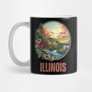 Illinois state USA Mug